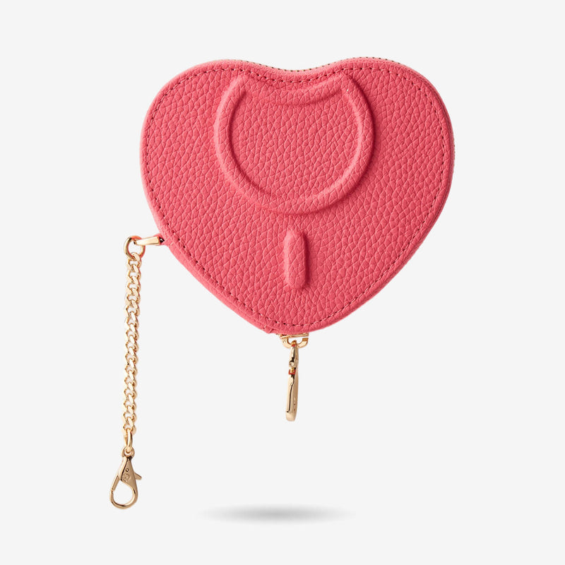 Pink heart pouch
