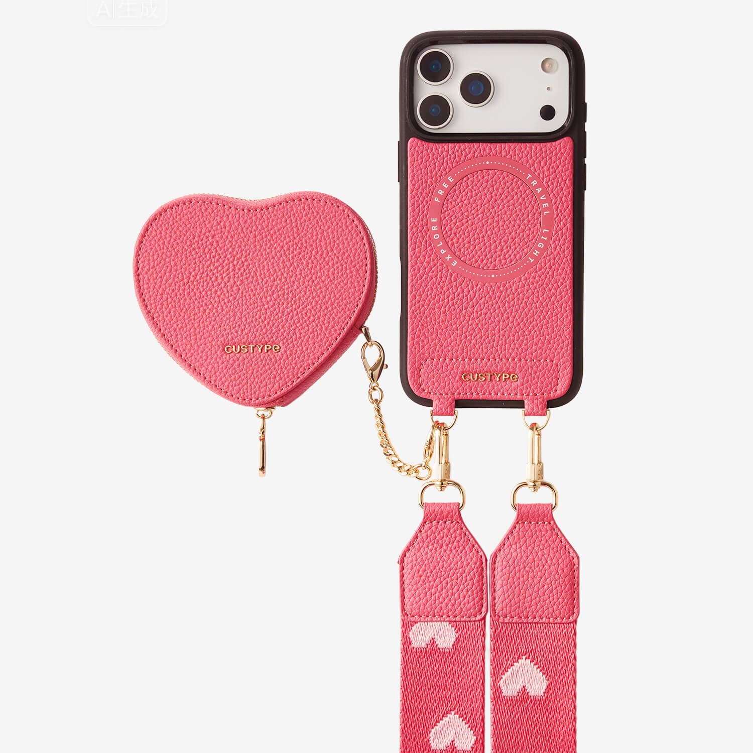 Mobile Phone Cases-Peach Pink-iPhone 17 Pro Max