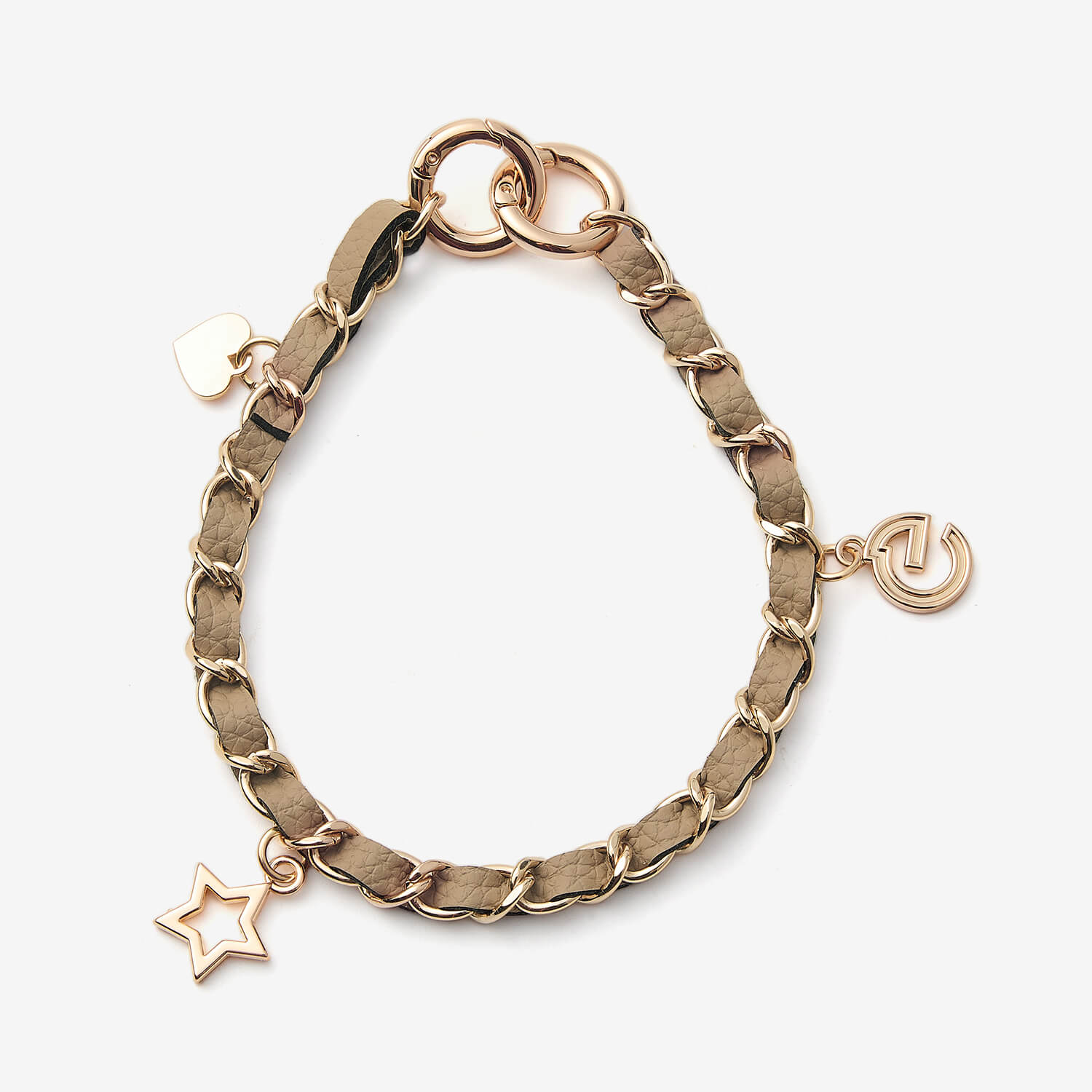 taupe wristlet for phone