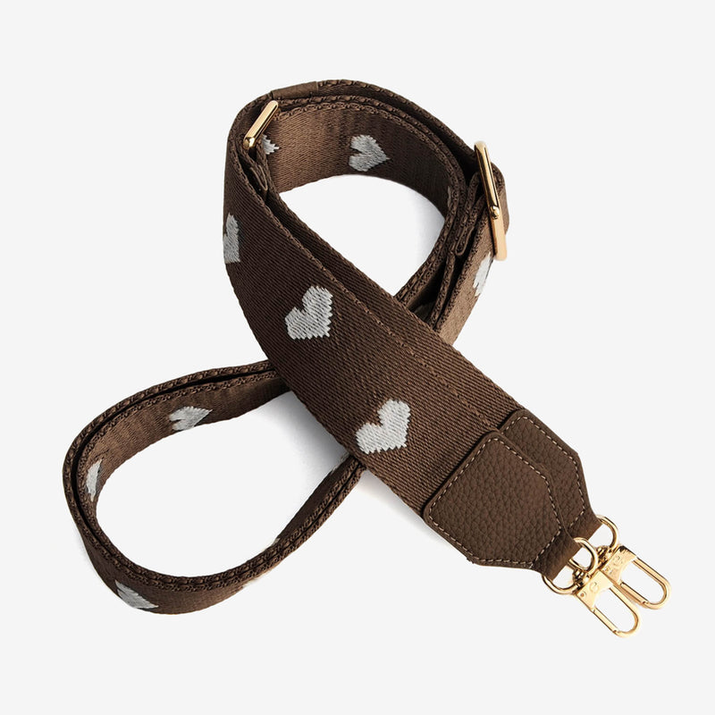 crossbody phone strap mocha
