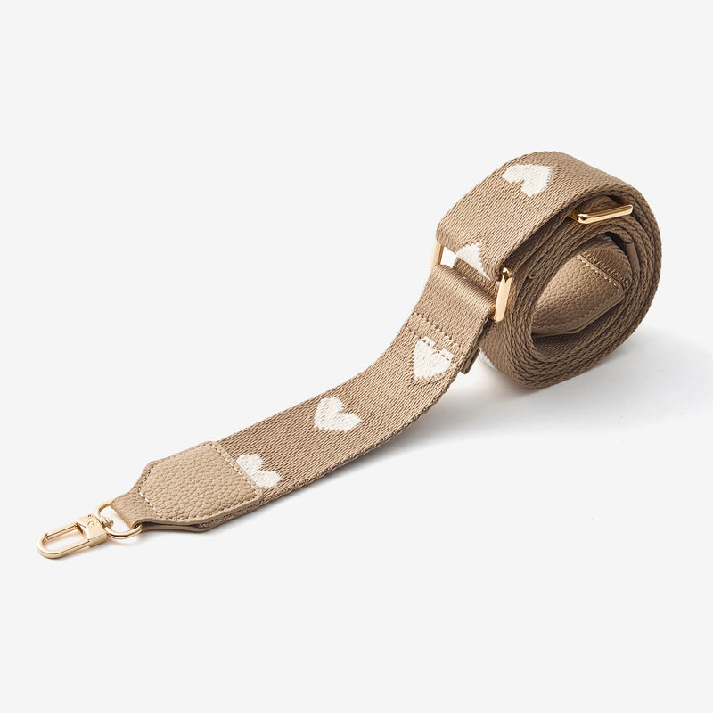 crossbody phone strap taupe