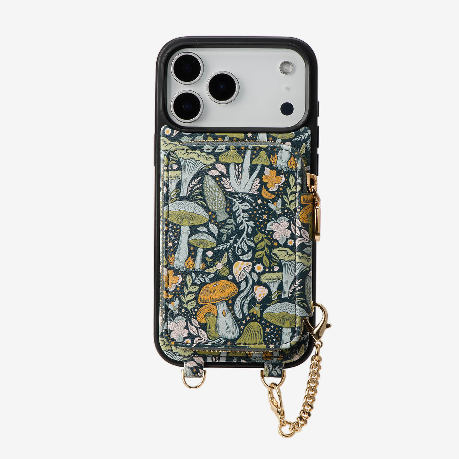 Sara Torabi- Plant Theme Designer Crossbody Phone Case with Wallet-Custype