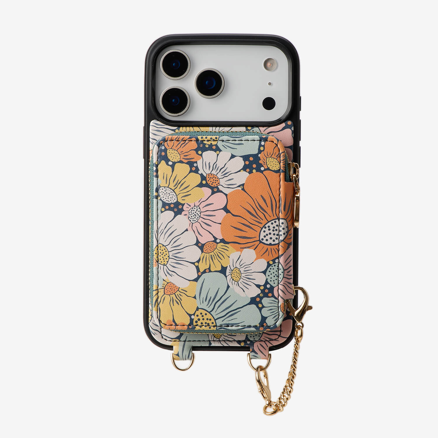 Sara Torabi- Plant Theme Designer Crossbody Phone Case with Wallet-Custype