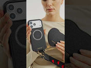 Heart Design Kit- Magnetic Phone Case with Webbing Crossbody & Pouch