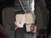 Allure Chain Series- Samsung Galaxy Magnetic Phone Case with Card Slots & Chain