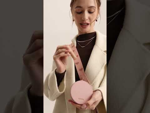 モランディグレースキット - ハートポーチ付きマグネット式クロスボディフォンケース