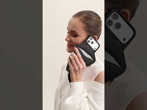 Sultry Kiss- iPhone Crosssbody Case with Magnetic Lip Pouch - iPhone 17 Pro Max