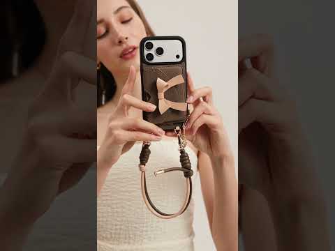 ロープアーク-ウォレット付きスマホケース｜調節可能なリストストラップ付き