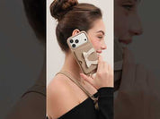 Flutter Flow- Crossbody Wallet Case with Butterfly AirPods Pouch & MagSafe