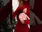 Seiko Sisco- Christmas Theme Designer Phone Crossbody Case with Purse And Pouch