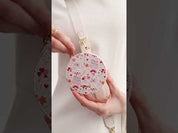 バレンタインテーマ クロスボディスマホケース（ポーチ＆ミニポーチ付き）