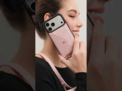 Envelope Design- Wallet Phone Case with Strap & AirPods Pouch