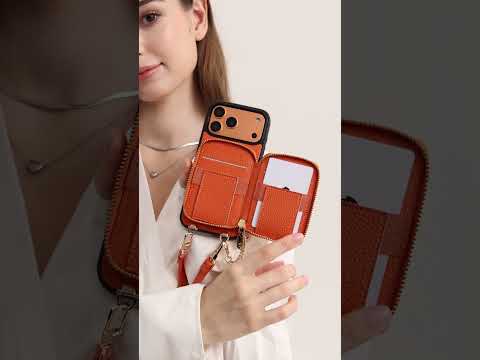 Starlight Gift Box- Morandi Detachable Wallet Phone Case with Shoulder Strap