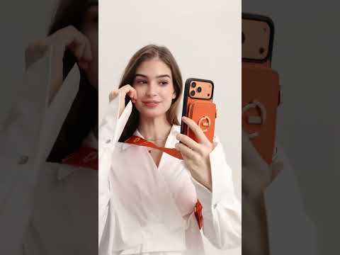 フラワー・ハッシュー製クロスボディスマホケース（ウォレット＆スタンド付き）