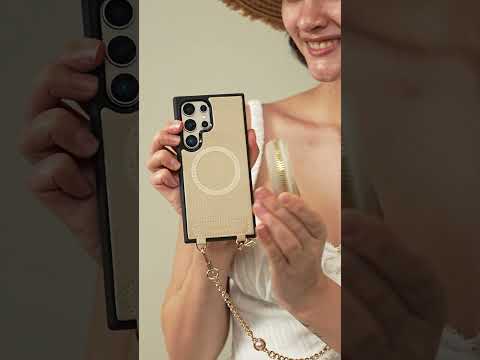 ハートメイトキット - Samsung Galaxy用マグネット式ウォレットケース（ボディストラップ付き）