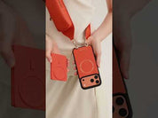 Utility Series- Crossbody Phone Case with Storage & Slim Wallet