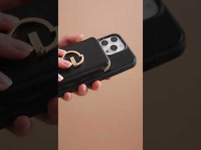 Elegant Kit- E Stand Phone Case Round Pouch Set