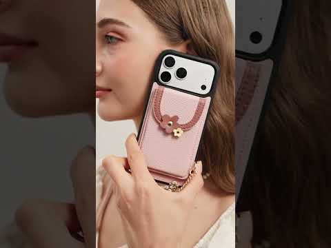 バーティカルウォレット - MagSafe対応スマホケース｜スリムカードホルダー＆ストラップ付き