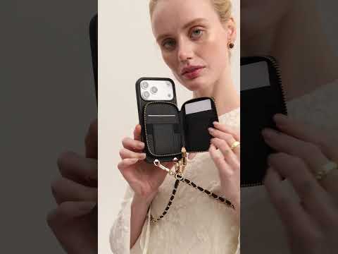 Custype♡iPhone16plus iPhone 16 Plus Crossbody Case with Card Holder & Phone Stand - Custype