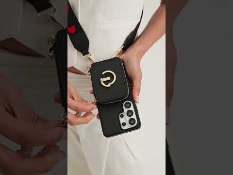 Samsung Galaxy s26 ultra Crossbody Wallet Phone Case with Magnetic wallet and Hands-Free Carry 