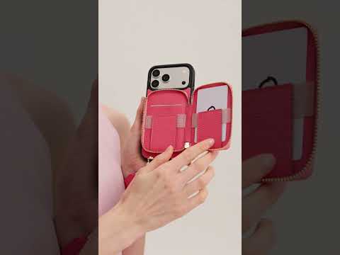 おでかけキット - 取り外し可能ウォレットスマホケース｜ワイドストラップ付き