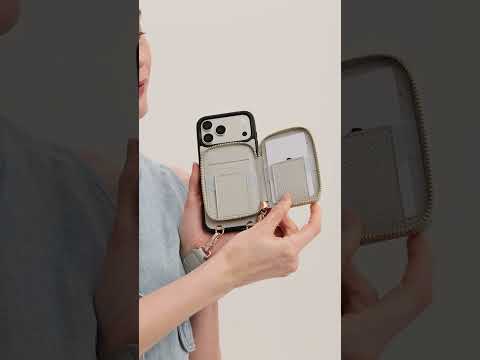 おでかけキット - 取り外し可能ウォレットスマホケース｜ワイドストラップ付き