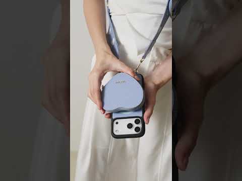 Heart Airpod Kit- iPhone Crossbody Case with Magnet & Airpods Pouch