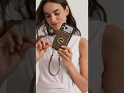 Bloom Pal- Wallet Phone Case with Raised Floral Wristlet