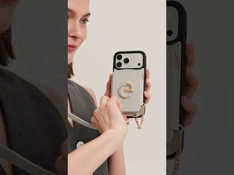 オリジナルデザインセット - 旅行用取り外し可能なMagsafeクロスボディウォレット電話ケースセット