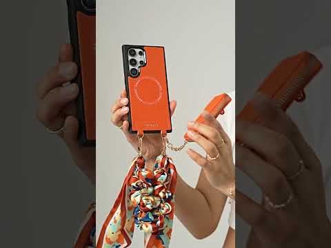 Silk Flair Set- Samsung Lychee Detachable Wristlet Wallet Phone Case with E-Stand