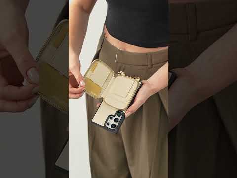 BraidTrend- Samsung ロープスタイル リストレット 分離型ウォレット スマホケース