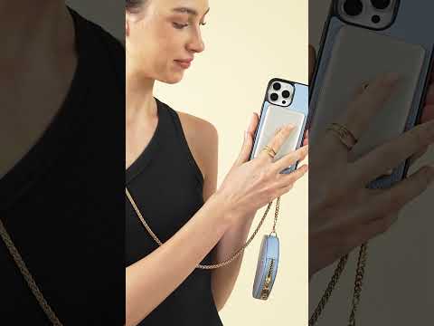 Heart Twist Chain- Crossbody Magsafe Compatible Phone Cases with Coin Purse