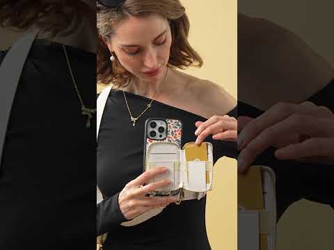 Sara Torabi- Plant Theme Designer Crossbody Phone Case with Wallet