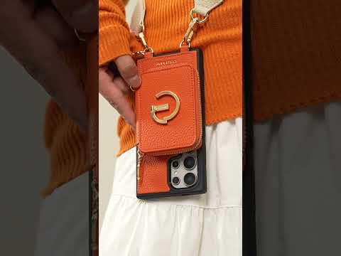 ユニークなデザインセット - Samsung Galaxy ワイヤレス充電ウェビングクロスボディ電話ケースラウンドポーチセット