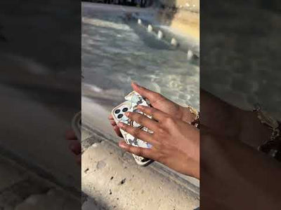 WristFit- Irregular Ring Metal Wrist Strap Phone Case