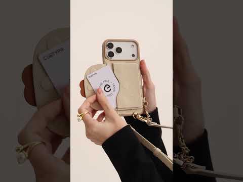 Bloom Pal- Leather Crossbody Phone Case with Slim Wallet