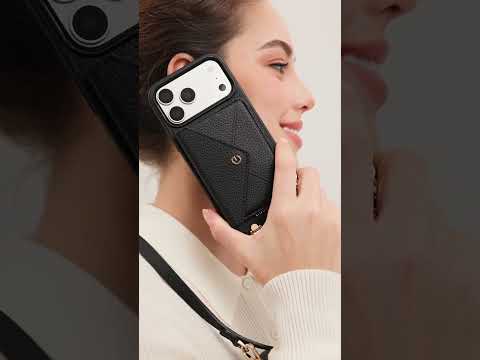 Envelope Design- Wallet Phone Case with Strap & AirPods Pouch