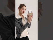 Allure Chainシリーズ - ハートポーチとチェーンストラップ付きiPhoneケース - iPhone 12 Pro