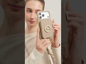 Original Design Set- Removable Wireless Charging Phone Case AirPods Pouch Set - iPhone 16 Pro