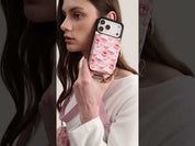 バレンタインテーマ クロスボディスマホケース（ポーチ＆ミニポーチ付き）