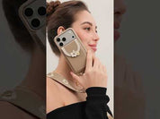 Vertical Wallet- iPhone Wallet Case with Webbing Strap