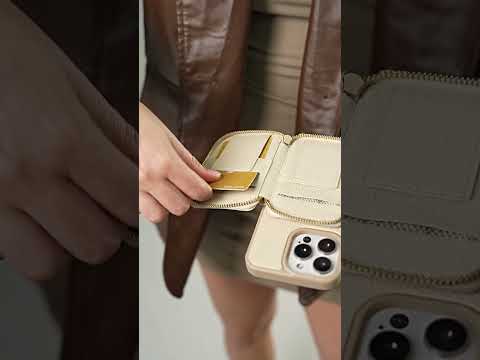 Personalised Style Kit- Detachable Wallet Phone Case with Wrist Strap & Grip