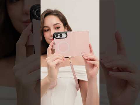 オリジナルデザインセット - iPhone Duo MagSafe対応クロスボディケース｜AirPodsポーチ付き
