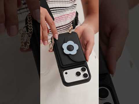 Unity Style- Slim Wallet Phone Case with Wide Crossbody Strap