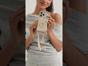 Bloom Pal- Wallet Phone Case with Raised Floral Wristlet