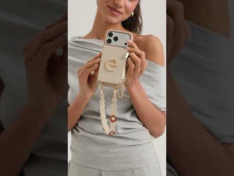 Bloom Pal- Wallet Phone Case with Raised Floral Wristlet