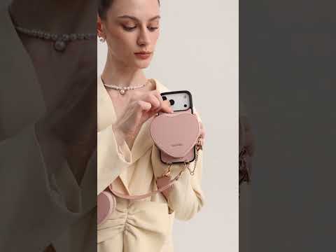 モランディグレースキット - マグネット式クロスボディフォンケース（AirPodsポーチ付き）