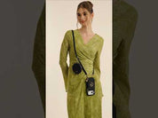 Original Design Set- Detachable Wireless Charging Crossbody Wallet Phone Case Round Pouch Set