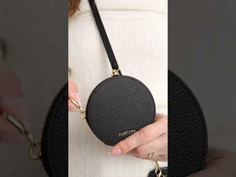 ハートデザインキット – 取り外し可能なハートポーチ付きクロスボディiPhoneケース