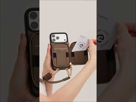 おでかけキット - 取り外し可能ウォレットスマホケース｜ワイドストラップ付き